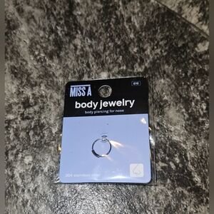 Silver Nose Ring - Body Jewelry BNIB